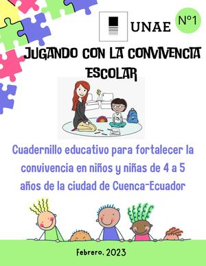 jugando con la convivencia escolar