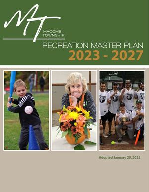 Macomb Township Recreation Plan 2023