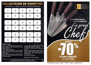 Jusqu'à 70% sur les couteaux James.F