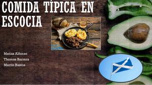 Comida Típica En Escocia
