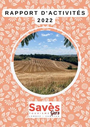 Office De Tourisme Du Savès Rapport D'activités 2022