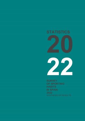 Survey of Sporting Habits in Spain 2022. Synthesis of Results