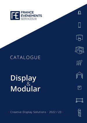 Catalogue Display And Modular 2022-23