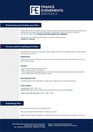 EN - France Evenements Services - Prepararing and sending your files