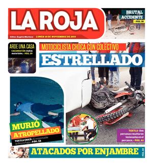 La Roja, 18 De Noviembre De 2019