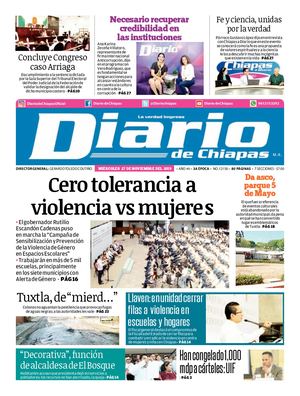 Portada 27 de noviembre 2019
