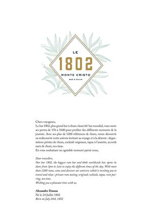 Carte 1802 Monte Cristo