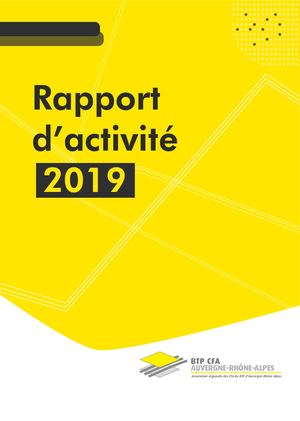 Rapport D'activité 2019