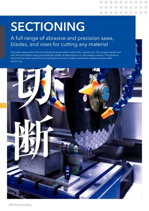 2023 Buehler Japanese Sectioning Catalog