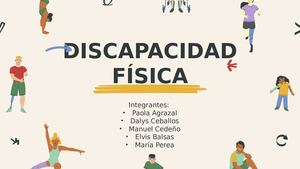 Discapacidad Física ppt