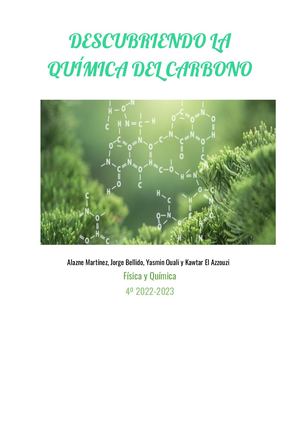 Descubriendo La Química Del Carbono