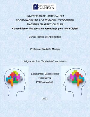 Conectivismo. Una teoría de aprendizaje para la era Digital