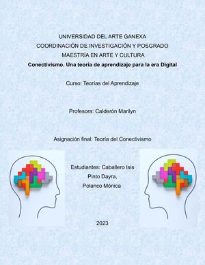 Conectivismo Trabajo Final