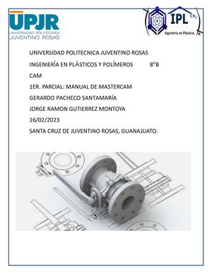 Manual Mastercam Pieza 5