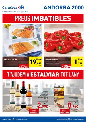 ANDORRA 2000 CARREFOUR - REF. 4 - PREUS IMBATIBLES