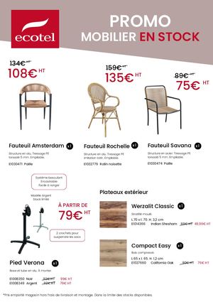 Frejus Fiche Promo Mobilier Stock 2023