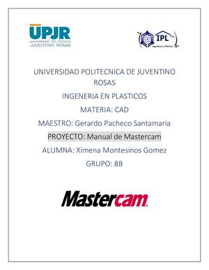 Manual de MasterCAM