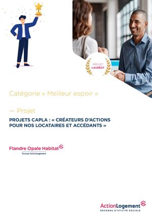 6 - Fiches Projets Detaillees Meilleur Espoir - FLANDRE OPALE HABITAT - Projets CAPLA