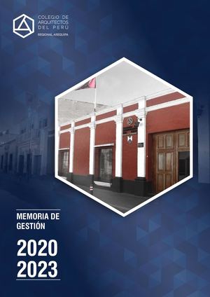 MEMORIA DE GESTION CAP-RA 2020 -2023