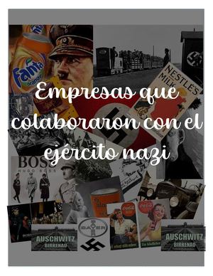 Revista Sobre Empresas De Los Nazis