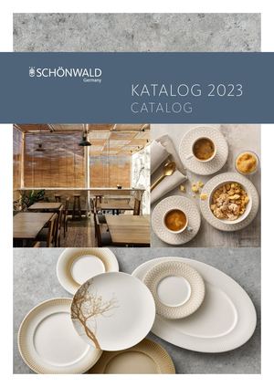 Catalogue Assiette Schönwald 2023