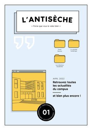 L'ANTISÈCHE N°1