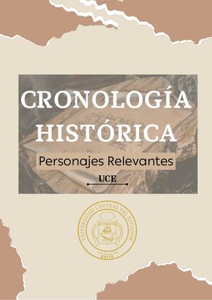 PERSONAJES RELEVANTES - UCE