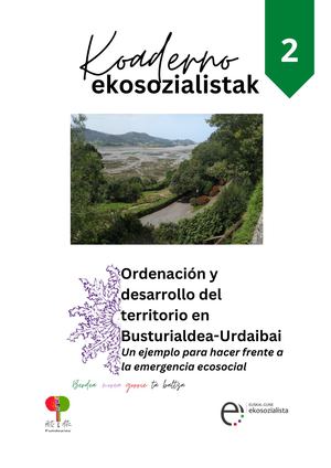 Koaderno Ekosozialistak 2 Ordenacion Y Desarrollo Del Territorio En Busturialdea Urdaibai