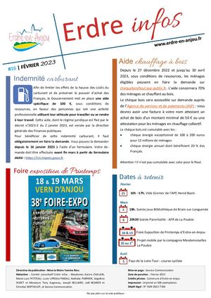 Erdre Infos 16 - Février 2023