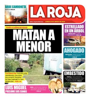 La Roja 20 de enero 2020
