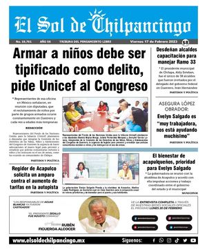 El Sol De Chilpancingo 17 Febrero 2023