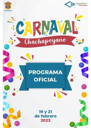 Carnaval Chachapoyano 2023
