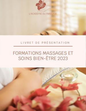 L'académie du massage - Livret De Présentation