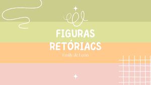 Figuras Retóricas