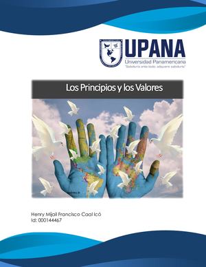 Revista Los Principios y Valores