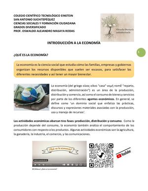 Introducción A La Economía