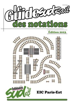 Guide Sud Rail Des Notations 2023 Eic Pe