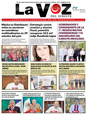 La Voz del Sureste 20 02 2023