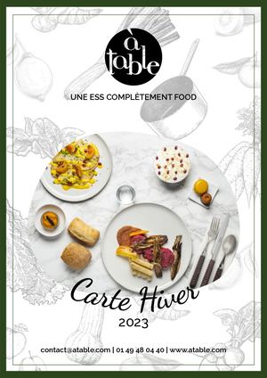 Catalogue À Table - Hiver 2023
