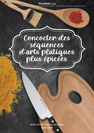 Portfolio Arts plastiques