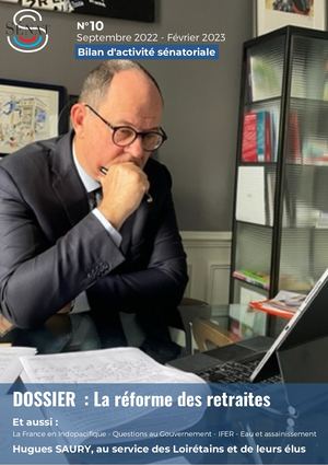 BILAN D'ACTIVITÉ D'HUGUES SAURY N°10 / Février 2023