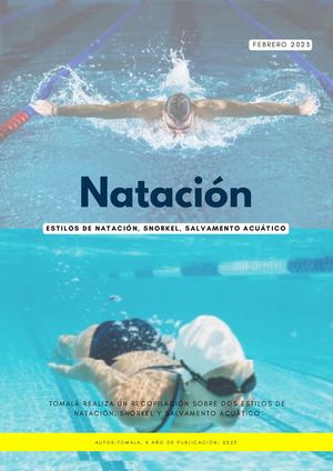 Tomalá Laínez Karla Revista De Natación 2do Parcial