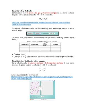 Ley De Boyle, Le De Charles y Gay Lussac
