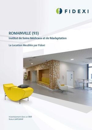 Fidexi Location Meublée Brochure SMR Romainville