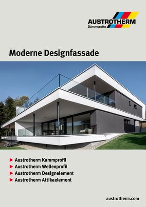 Moderne Designfassade Austotherm Deutschland