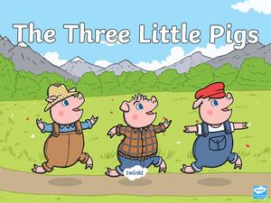 The Three Little Pigs Story Powerpoint Ver 1