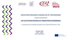 Epec Cma Les Clés Pour Réussir Sa Transition Numérique Avec Questions Réponses 16 01 23