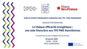 Epec Région ÎLe De France Chèque D'efficacité éNergétique Avec Questions Réponses 23 01 23