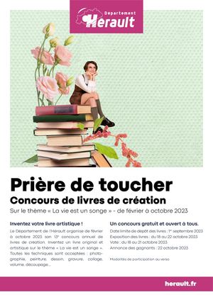 Flyer Prière de toucher 2023