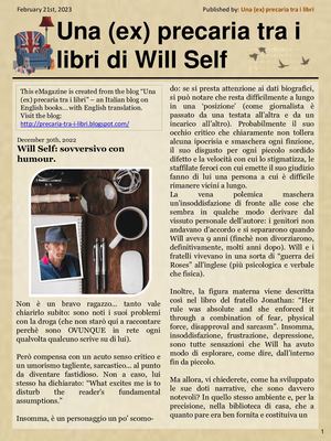 Una (ex) precaria tra i libri di Will Self